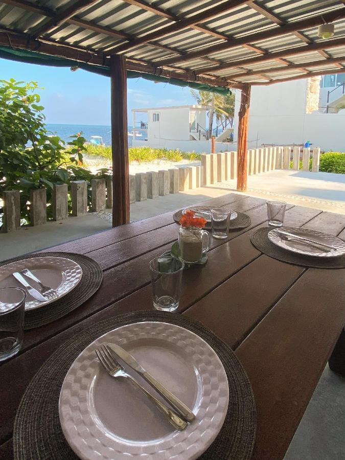 Casa Lucia Beachfront Пуерто Морелос Екстериор снимка