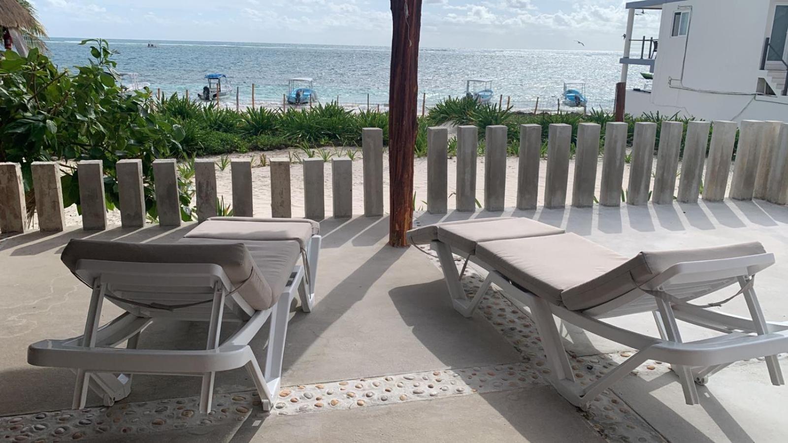 Casa Lucia Beachfront Пуерто Морелос Екстериор снимка